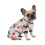 Christmas Dog Pajamas Soft Warm Santa Snow Pattern for 5