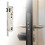 Stainless Steel Frame Lock Door Hardware 2 pcs 8