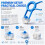 100 Pcs  Keyboard Switches with  Puller, 3-PIN Mechanical Keyboards Switches Replacement, with 10PCS Keychain 6