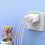 120W White GaN Charger 2x USB-C 2x USB-A 3