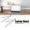 Computer Riser Aluminum Alloy Desktop Tablet Stand 2