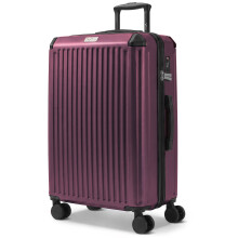 LUGG SkyRover 28In Hard Shell 76x49x29cm Suitcase, TSA Lock, 360 Degree Wheels, Internal Pockets, Airline Approved, Oxblood