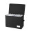 2X Comic Book Boxes, Back to School Fold Comic Short Box Case with Lid, Book Bin Container Holds 150 Comics Black 4