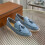 Willtoo Women's Leather Loafers Sky Blue 5