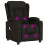 VidaXL vidaXL Massagesessel Elektrisch Schwarz Stoff 8