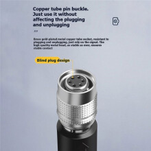 6 Core Flexibility Drag Chain Industrial Camera Trigger HR10A-7P-6S Extension Cord Sport IO 3meter