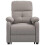 VidaXL vidaXL Massagesessel Elektrisch Taupe Stoff 4