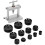 Watch Press Tool Set Back Case Closer for Watchmaker Maintenance Tools for Watch Closing Cover Die Kit 5
