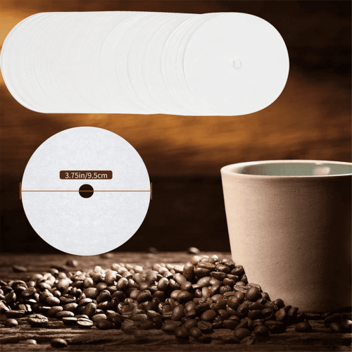 Coffee Filter Discs Round Natural Unbleached 300 Pcs 2