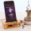 Wooden Smartphone Sound Amplifier Stand Square 2