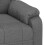 VidaXL vidaXL Massagesessel Elektrisch Dunkelgrau Stoff 9