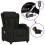 VidaXL vidaXL Massagesessel Elektrisch Schwarz Stoff 2