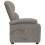 VidaXL vidaXL Massagesessel Elektrisch Taupe Stoff 5
