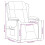 VidaXL vidaXL Massagesessel Braun Stoff 11
