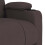 VidaXL vidaXL Massagesessel Dunkelbraun Stoff 6