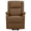 VidaXL vidaXL Massagesessel mit Aufstehhilfe Braun Stoff 3