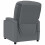 VidaXL vidaXL Massagesessel Anthrazit Kunstleder 5