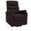VidaXL vidaXL Massagesessel mit Aufstehhilfe Dunkelbraun Stoff 8