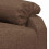 VidaXL vidaXL Massagesessel Braun Stoff 8