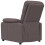 VidaXL vidaXL Massagesessel Dunkelbraun Stoff 5