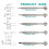 5PCS Soldering Iron Tips,TS100 Series Rapid Heating Replacement Tip for Pinecil TS100 TS101 Soldering Iron 6