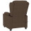 VidaXL vidaXL Massagesessel Braun Stoff 5