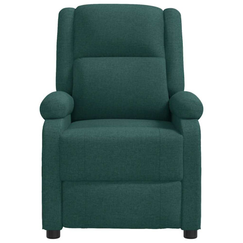 VidaXL vidaXL Ohrensessel mit Massagefunktion Dunkelgrün Stoff 2