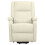 VidaXL vidaXL Massagesessel mit Aufstehhilfe Creme Stoff 3