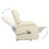 VidaXL vidaXL Massagesessel mit Aufstehhilfe Creme Stoff 5