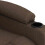 VidaXL vidaXL Massagesessel Braun Stoff 8