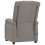 VidaXL vidaXL Massagesessel Elektrisch Taupe Stoff 6
