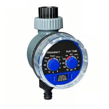 Garden Watering Timer, Automatic Water Valve for Home Garden Lawn Drip Irrigation Systems, Outdoor Watering Controller