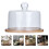 Glass Platter Cover for Cake, Dessert, and Fruit Display 6