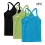 Girls Sleeveless Racerback Tank Top Pack 3 4