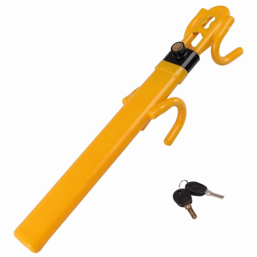 Steering Wheel Lock Anti-Theft Device Heavy-Duty Universal 1