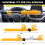 Steering Wheel Lock Anti-Theft Device Heavy-Duty Universal 3