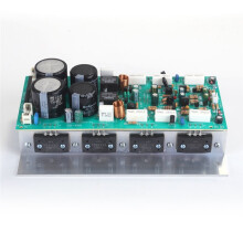 400W + 400W Stereo Versterker Bord 2SA1943/C5200 Hoge Vermogen Dubbele AC 24-36V met Koellichaam