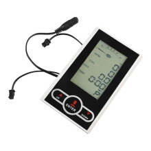 Exercise for Bike Monitor Speedometer for Stationary Bike or Elliptical with Distance Calories Heart Rate