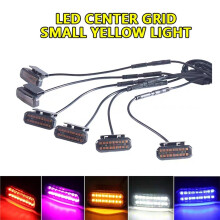 Lumière LED à Haute Luminosité Étanche de Couleur Unique pour la Grille Avant Centrale de la Voiture