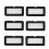 6PCS HEPA+Activated Carbon Air Filter for Flashforge AD5X 99.97% Efficiency for 3D Printer Odor VOC 1