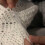 Crochet Rose Bouquet Blanket 43 inch White 7