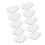 White Sublimation Magnet Blanks Heat Transfer Polymer 10 pcs 4