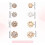 Rhinestone Flatback Buttons Flower Embellishments 60 pcs 2