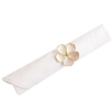 18 Pcs Flower Napkin Buckle Napkin Ring Napkin Ring, Used for Wedding, Festival, Banquet, Daily Party Decoration