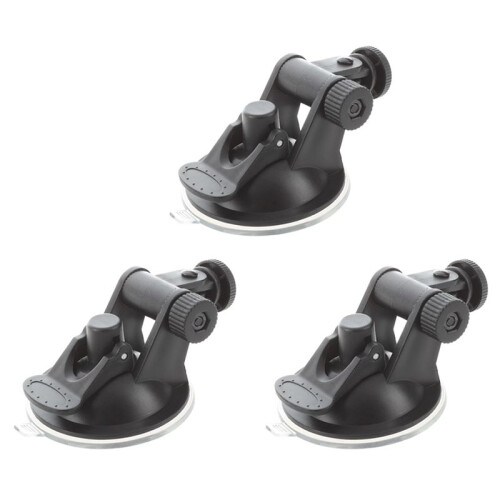 3X Supporto A Ventosa Da Auto per Fotocamera Camera  Hero 2 3