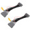 2X Car Rear View Camera Adapter Wire Harness Cable Video Connector for  CRV  EXI 2012-2016 1