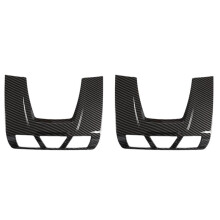 2X Carbon Fiber Front Reading Light Panel Cover Trim Decoration Cover For- 1/2/3 Series F20 F45 F30 F34 X5 F15 X6 F16
