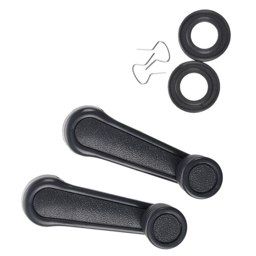 20 Pcs Gray Plastic Universal Car Window Winder Cranks Handle Lever