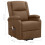 VidaXL vidaXL Massagesessel mit Aufstehhilfe Braun Stoff 8
