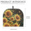 Sunflower Tea Kettle Cover Decorative Warming Quilt for 7